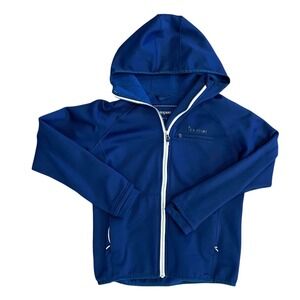 COTOPAXI Sambaya Hooded Jacket Blue Women's Stretch Full Zip Up‎ Fleece Large